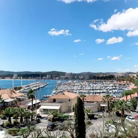 Apartament Grand 28m2 Terrasse Vue 180 - Plein Sud - Piscine - Clim - Parking Le Lavandou