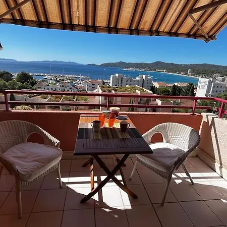 Grand 28m2 Terrasse Vue 180 - Plein Sud - Piscine - Clim - Parking 아파트